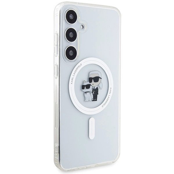 Karl Lagerfeld IML Karl Choupette MagSafe dėklas Samsung Galaxy S24 - Permatomas 3 Karl Lagerfeld IML Karl Choupette MagSafe dėklas Samsung Galaxy S24 - Permatomas 3