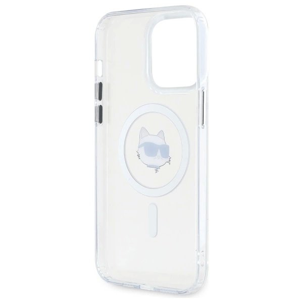 iPhone 14 Pro Max Karl Lagerfeld IML Metal Choupette Head MagSafe dėklas - baltas 6 iPhone 14 Pro Max Karl Lagerfeld IML Metal Choupette Head MagSafe dėklas - baltas 6