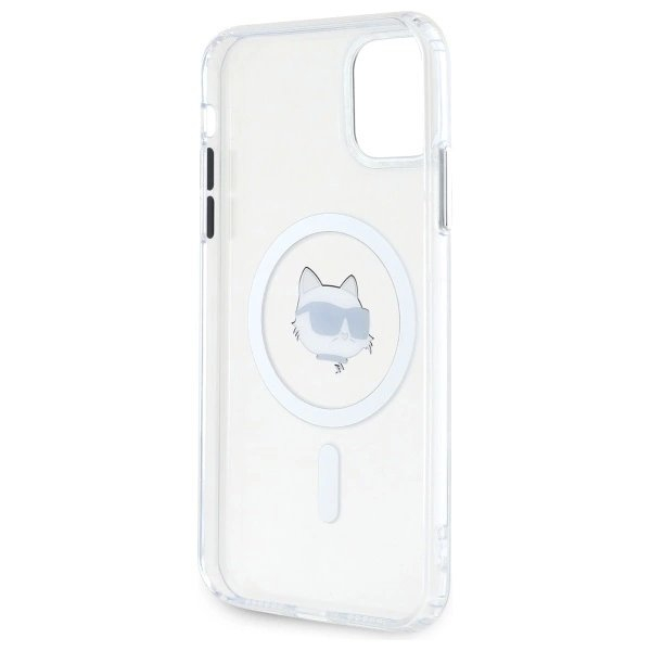 iPhone 11 Karl Lagerfeld IML Metal Choupette Head MagSafe dėklas - baltas 6 iPhone 11 Karl Lagerfeld IML Metal Choupette Head MagSafe dėklas - baltas 6