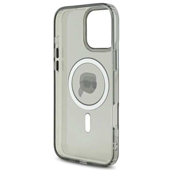 Dėklas Karl Lagerfeld IML Metal Karl Head MagSafe  iPhone 16 Pro Max - Juodas 6 Dėklas Karl Lagerfeld IML Metal Karl Head MagSafe  iPhone 16 Pro Max - Juodas 6