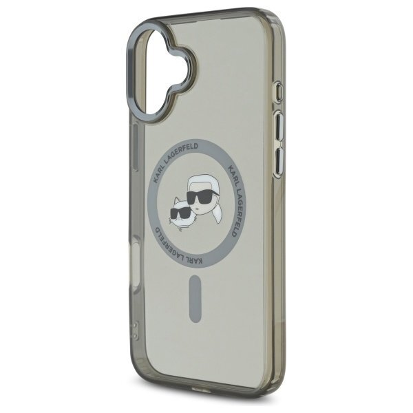 iPhone 16 Plus Karl Lagerfeld IML Metal Karl & Choupette Head MagSafe dėklas – juodas 5 iPhone 16 Plus Karl Lagerfeld IML Metal Karl & Choupette Head MagSafe dėklas – juodas 5