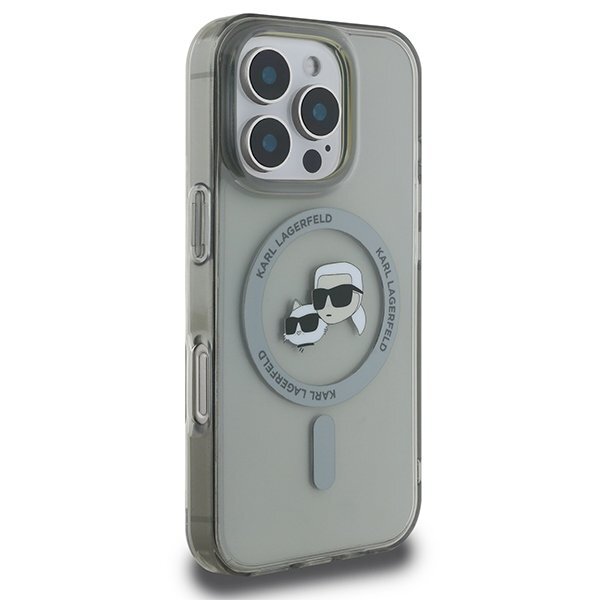 iPhone 16 Pro Karl Lagerfeld IML Metal Karl & Choupette Head MagSafe dėklas – juodas 3 iPhone 16 Pro Karl Lagerfeld IML Metal Karl & Choupette Head MagSafe dėklas – juodas 3