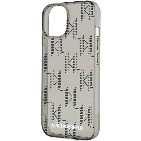 Karl Lagerfeld IML Mono KL Pattern Cord dėklas iPhone 15 / 14 / 13 - Juodas 4 Karl Lagerfeld IML Mono KL Pattern Cord dėklas iPhone 15 / 14 / 13 - Juodas 4