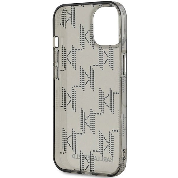 Karl Lagerfeld IML Mono KL Pattern Cord dėklas iPhone 15 / 14 / 13 - Juodas 5 Karl Lagerfeld IML Mono KL Pattern Cord dėklas iPhone 15 / 14 / 13 - Juodas 5