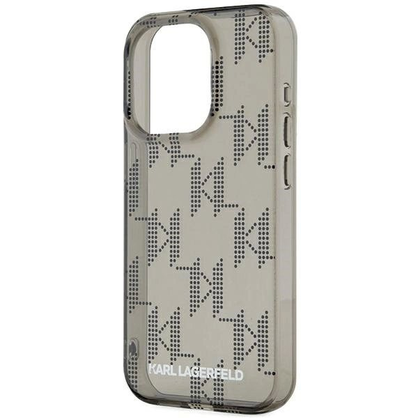 Karl Lagerfeld IML Mono KL Pattern Cord dėklas iPhone 15 Pro - Juodas 4 Karl Lagerfeld IML Mono KL Pattern Cord dėklas iPhone 15 Pro - Juodas 4