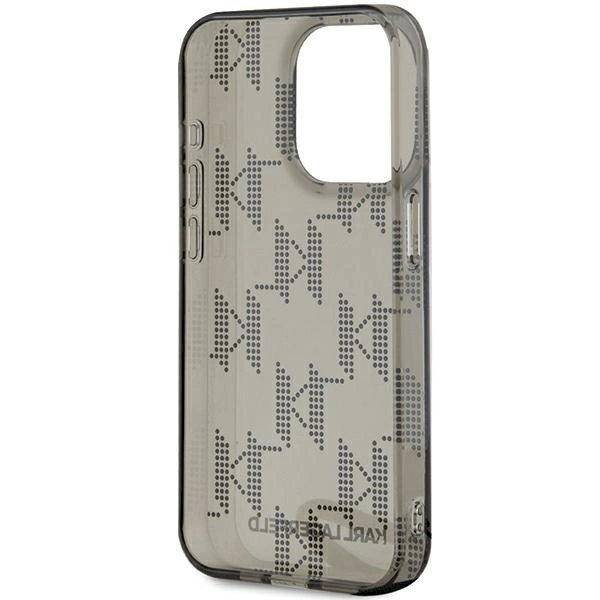 Karl Lagerfeld IML Mono KL Pattern Cord dėklas iPhone 15 Pro Max - Juodas 5 Karl Lagerfeld IML Mono KL Pattern Cord dėklas iPhone 15 Pro Max - Juodas 5
