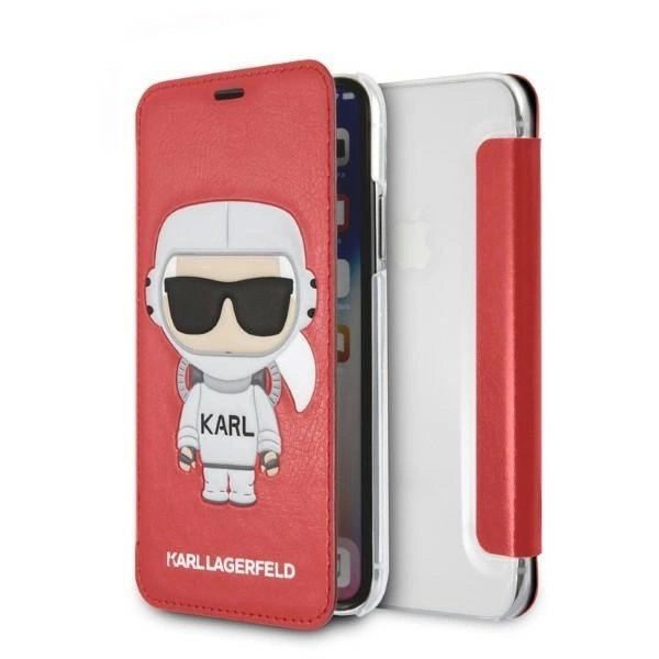 Karl Lagerfeld Karl Space Cosmonaut iPhone X/XS Dėklas - Raudonas