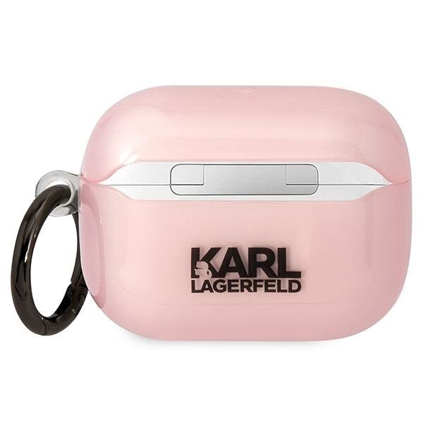 Dėklas ausinėms Karl Lagerfeld Ikonik Choupette KLAPHNCHTCP Airpods Pro Rožinis 1 Dėklas ausinėms Karl Lagerfeld Ikonik Choupette KLAPHNCHTCP Airpods Pro Rožinis 1