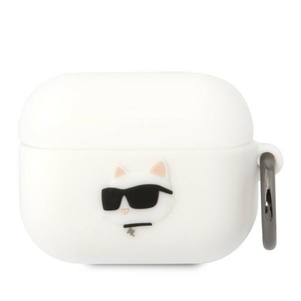 Dėklas Karl Lagerfeld KLAPRUNCHH AirPods Pro Baltas Dėklas Karl Lagerfeld KLAPRUNCHH AirPods Pro Baltas