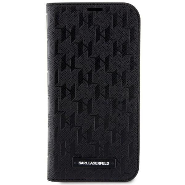 Dėklas Karl Lagerfeld Saffiano Monogram KLBKP14LSAKLHPK iPhone 14 Pro Juodas 2 Dėklas Karl Lagerfeld Saffiano Monogram KLBKP14LSAKLHPK iPhone 14 Pro Juodas 2