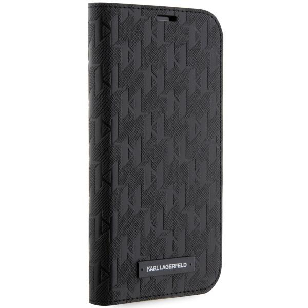 Dėklas Karl Lagerfeld Saffiano Monogram KLBKP14XSAKLHPK iPhone 14 Pro Max Juodas 4 Dėklas Karl Lagerfeld Saffiano Monogram KLBKP14XSAKLHPK iPhone 14 Pro Max Juodas 4