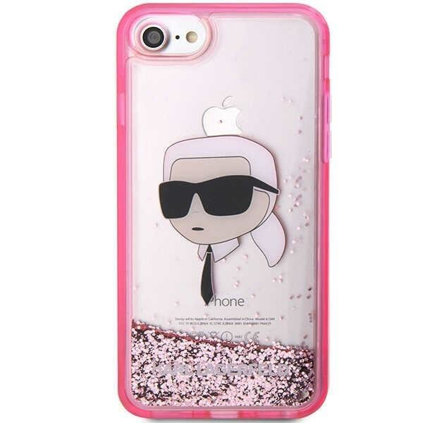 Dėklas Karl Lagerfeld Karl Head KLHCI8LNKHCP iPhone 7/8/ SE 2020/2022 Rožinis 2 Dėklas Karl Lagerfeld Karl Head KLHCI8LNKHCP iPhone 7/8/ SE 2020/2022 Rožinis 2