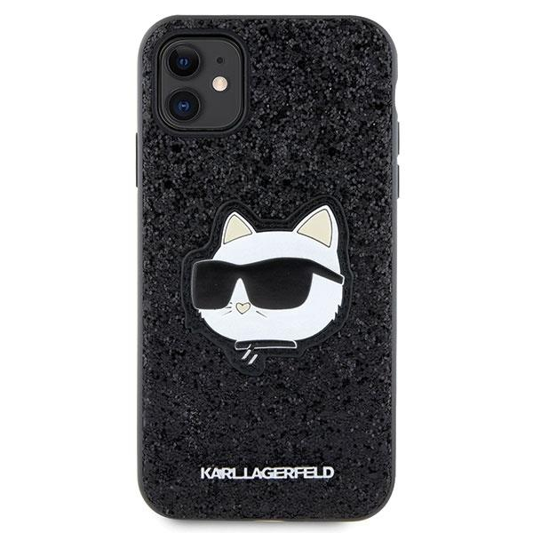 Dėklas Karl Lagerfeld Glitter Choupette Patch KLHCN61G2CPK iPhone 11 / Xr Juodas 2 Dėklas Karl Lagerfeld Glitter Choupette Patch KLHCN61G2CPK iPhone 11 / Xr Juodas 2