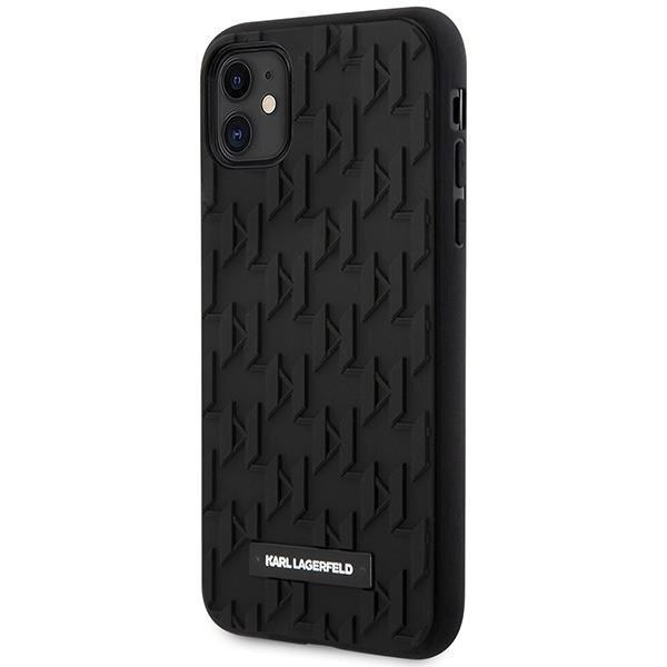 Dėklas Karl Lagerfeld 3D Monogram KLHCN61RUPKLPK iPhone 11 / Xr Juodas 1 Dėklas Karl Lagerfeld 3D Monogram KLHCN61RUPKLPK iPhone 11 / Xr Juodas 1