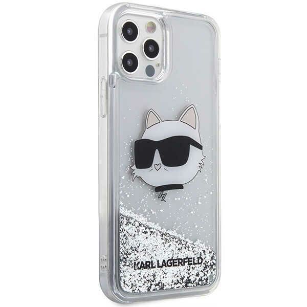 Dėklas Karl Lagerfeld Choupette Head KLHCP12MLNHCCS iPhone 12/ 12 Pro Sidabrinis 3 Dėklas Karl Lagerfeld Choupette Head KLHCP12MLNHCCS iPhone 12/ 12 Pro Sidabrinis 3