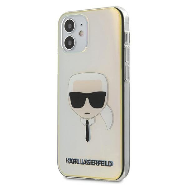 Originalus Karl Lagerfeld Dėklas Klhcp12Spckhml Iphone 12 Mini 5,4" Spalvotas Iridescent Karl`S Head 1 Originalus Karl Lagerfeld Dėklas Klhcp12Spckhml Iphone 12 Mini 5,4" Spalvotas Iridescent Karl`S Head 1
