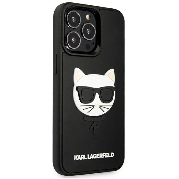 Dėklas Karl Lagerfeld KLHCP13LCH3DBK 13 Pro / 13 6,1" Juodas 3D Rubber Choupette 3 Dėklas Karl Lagerfeld KLHCP13LCH3DBK 13 Pro / 13 6,1" Juodas 3D Rubber Choupette 3