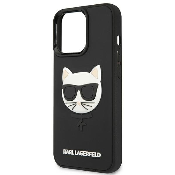 Dėklas Karl Lagerfeld KLHCP13LCH3DBK 13 Pro / 13 6,1" Juodas 3D Rubber Choupette 5 Dėklas Karl Lagerfeld KLHCP13LCH3DBK 13 Pro / 13 6,1" Juodas 3D Rubber Choupette 5