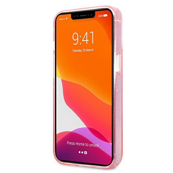 Originalus Karl Lagerfeld dėklas KLHCP13LKCTUGLP iPhone 13 Pro / 13 6,1" Rožinis Glitter Karl`s & Choupette 4 Originalus Karl Lagerfeld dėklas KLHCP13LKCTUGLP iPhone 13 Pro / 13 6,1" Rožinis Glitter Karl`s & Choupette 4