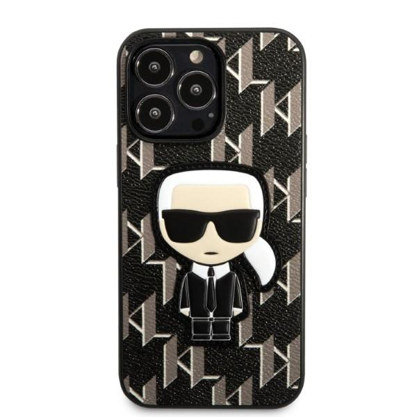 Dėklas Karl Lagerfeld Monogram Ikonik Patch KLHCP13LPMNIKBK iPhone 13 Pro / 13 Juodas 2 Dėklas Karl Lagerfeld Monogram Ikonik Patch KLHCP13LPMNIKBK iPhone 13 Pro / 13 Juodas 2