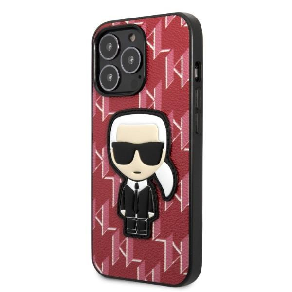 Dėklas Karl Lagerfeld Monogram Ikonik Patch KLHCP13LPMNIKPI iPhone 13 Pro / 13 Raudonas 1 Dėklas Karl Lagerfeld Monogram Ikonik Patch KLHCP13LPMNIKPI iPhone 13 Pro / 13 Raudonas 1