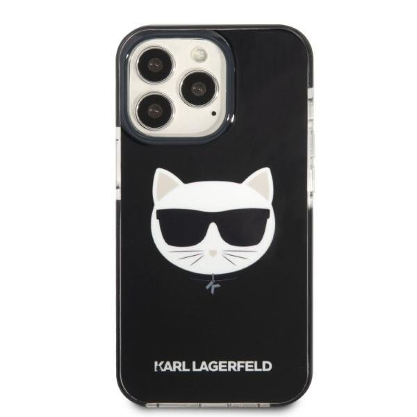 Dėklas Karl Lagerfeld Choupette Head KLHCP13LTPECK iPhone 13 Pro / 13 Juodas 2 Dėklas Karl Lagerfeld Choupette Head KLHCP13LTPECK iPhone 13 Pro / 13 Juodas 2