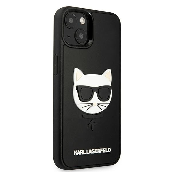 Dėklas Karl Lagerfeld KLHCP13SCH3DBK 13 mini 5,4" Juodas 3D Rubber Choupette 3 Dėklas Karl Lagerfeld KLHCP13SCH3DBK 13 mini 5,4" Juodas 3D Rubber Choupette 3