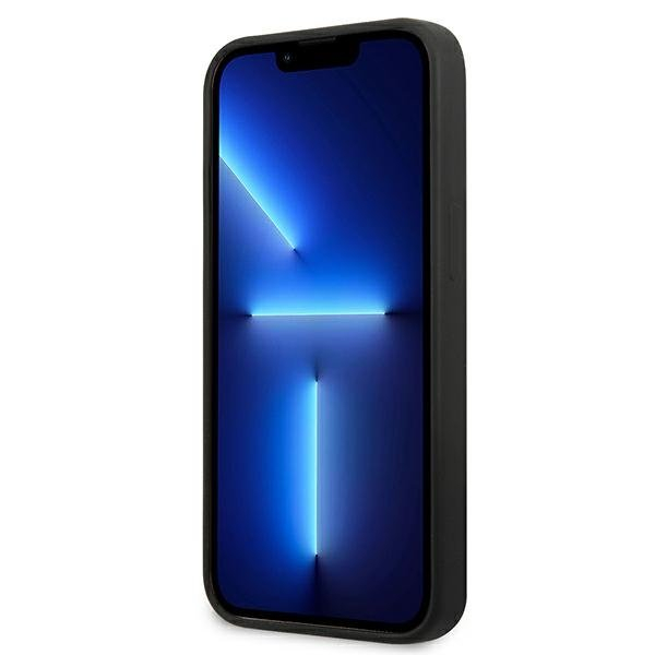 Dėklas Karl Lagerfeld Silicone Plaque KLHCP13SSLMP1K iPhone 13 mini Juodas 4 Dėklas Karl Lagerfeld Silicone Plaque KLHCP13SSLMP1K iPhone 13 mini Juodas 4