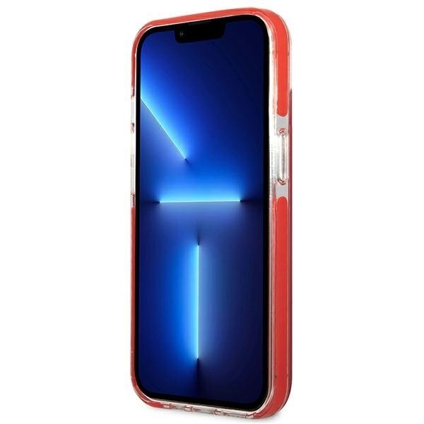 Dėklas Karl Lagerfeld Choupette Head KLHCP13STPE2TR iPhone 13 mini Raudonas 4