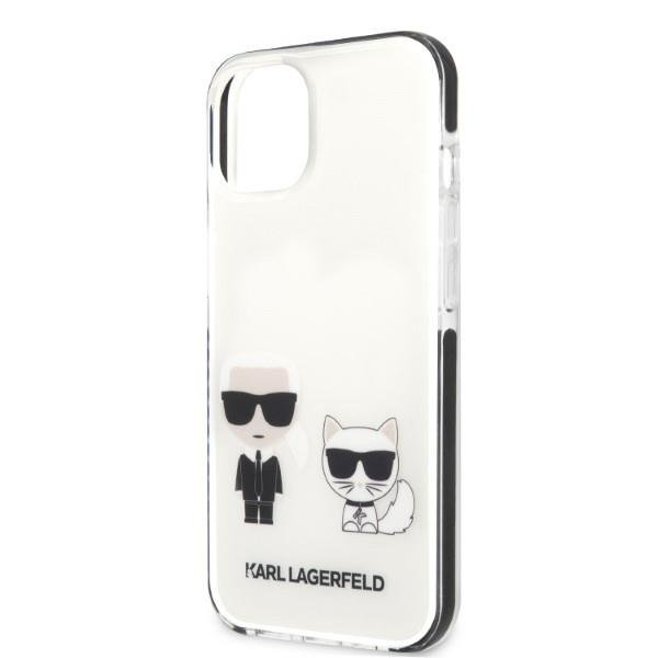 Dėklas Karl Lagerfeld Choupette KLHCP13STPEKCW iPhone 13 mini Baltas 5 Dėklas Karl Lagerfeld Choupette KLHCP13STPEKCW iPhone 13 mini Baltas 5