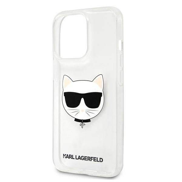Oriignalus Karl Lagerfeld dėklas KLHCP13XCTR iPhone 13 Pro Max 6,7" Permatomas Choupette Head 5 Oriignalus Karl Lagerfeld dėklas KLHCP13XCTR iPhone 13 Pro Max 6,7" Permatomas Choupette Head 5