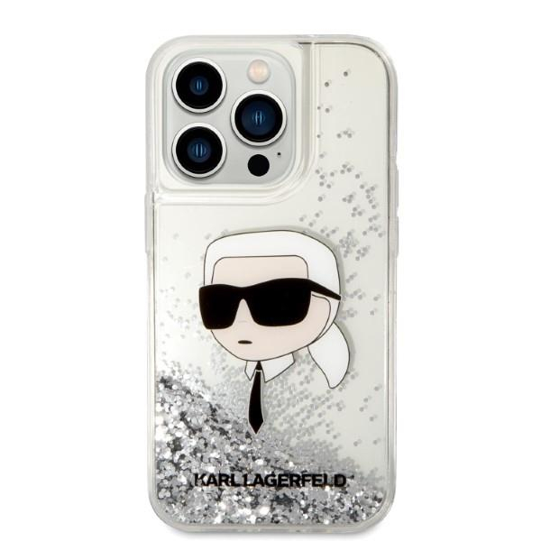 Dėklas Karl Lagerfeld Glitter Karl Head KLHCP14LLNKHCH iPhone 14 Pro Sidabrinis 2 Dėklas Karl Lagerfeld Glitter Karl Head KLHCP14LLNKHCH iPhone 14 Pro Sidabrinis 2