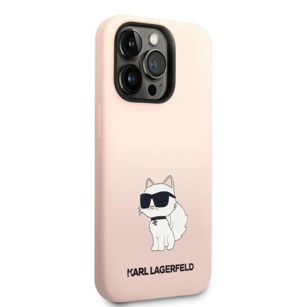 Dėklas Karl Lagerfeld Silicone Choupette KLHCP14LSNCHBCP iPhone 14 Pro Rožinis 3 Dėklas Karl Lagerfeld Silicone Choupette KLHCP14LSNCHBCP iPhone 14 Pro Rožinis 3