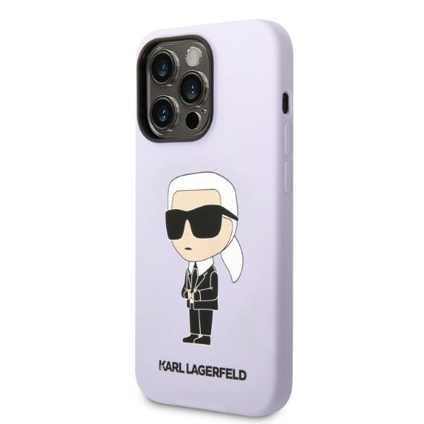 iPhone 14 Pro Karl Lagerfeld dėklas – violetinis 1