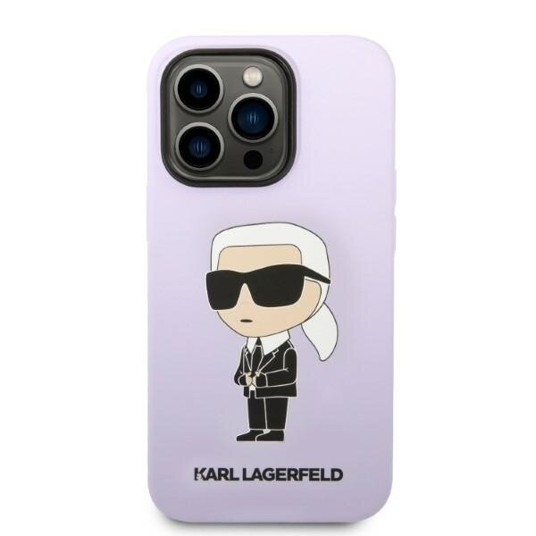 iPhone 14 Pro Karl Lagerfeld dėklas – violetinis 2