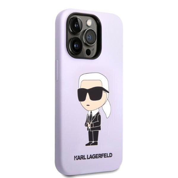 iPhone 14 Pro Karl Lagerfeld dėklas – violetinis 3