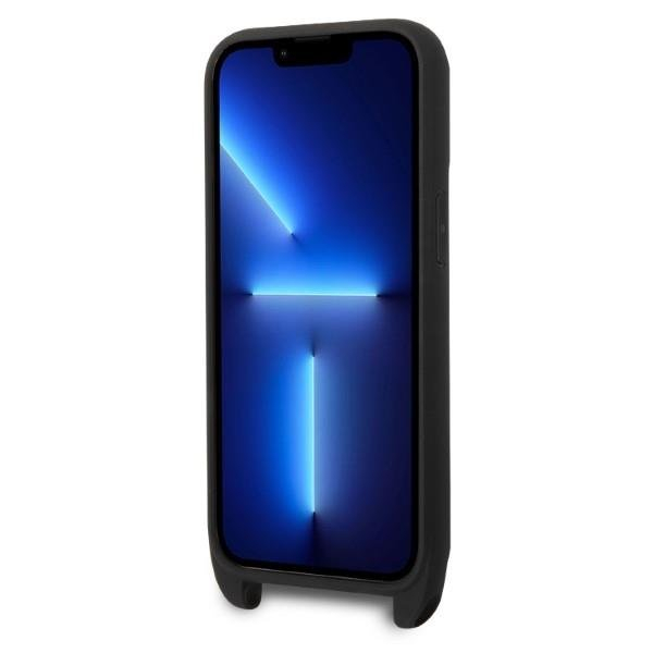 Dėklas Karl Lagerfeld Monogram Ikonik Patch KLHCP14LSTKMK iPhone 14 Pro Juodas 3 Dėklas Karl Lagerfeld Monogram Ikonik Patch KLHCP14LSTKMK iPhone 14 Pro Juodas 3