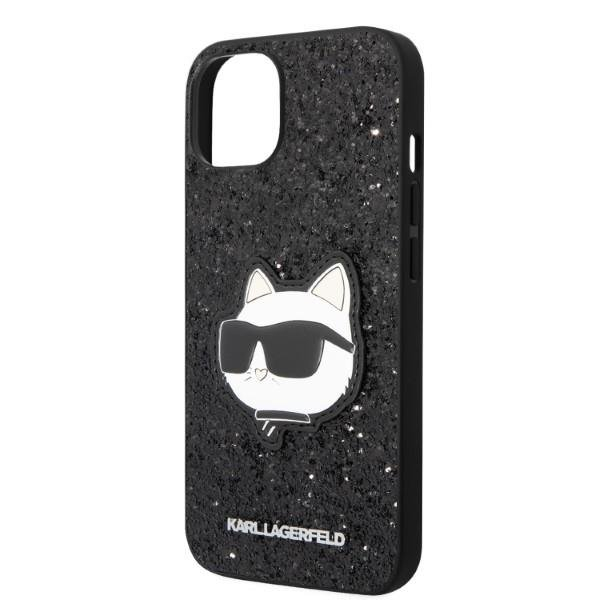 Dėklas Karl Lagerfeld Glitter Choupette Patch KLHCP14MG2CPK iPhone 14 Plus Juodas 5 Dėklas Karl Lagerfeld Glitter Choupette Patch KLHCP14MG2CPK iPhone 14 Plus Juodas 5