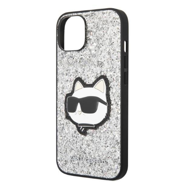 Dėklas Karl Lagerfeld Glitter Choupette Patch KLHCP14MG2CPS iPhone 14 Plus Sidabrinis 5 Dėklas Karl Lagerfeld Glitter Choupette Patch KLHCP14MG2CPS iPhone 14 Plus Sidabrinis 5