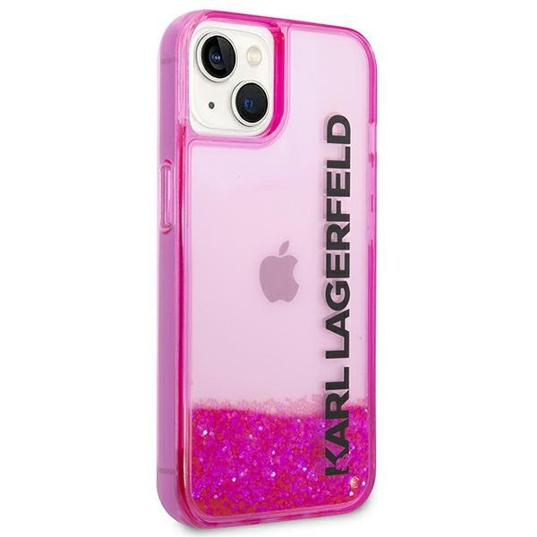 Dėklas Karl Lagerfeld Liquid Glitter Elong KLHCP14MLCKVF iPhone 14 Plus Rožinis 3 Dėklas Karl Lagerfeld Liquid Glitter Elong KLHCP14MLCKVF iPhone 14 Plus Rožinis 3
