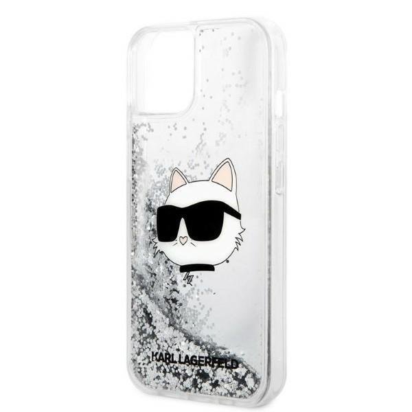 Dėklas Karl Lagerfeld Glitter Choupette Head KLHCP14MLNHCCS iPhone 14 Plus Sidabrinis 5 Dėklas Karl Lagerfeld Glitter Choupette Head KLHCP14MLNHCCS iPhone 14 Plus Sidabrinis 5