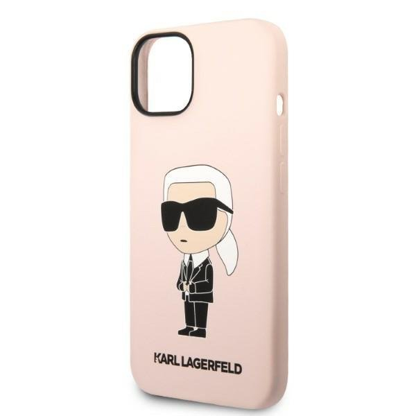 Dėklas Karl Lagerfeld Silicone Ikonik KLHCP14MSNIKBCP iPhone 14 Plus Rožinis 5 Dėklas Karl Lagerfeld Silicone Ikonik KLHCP14MSNIKBCP iPhone 14 Plus Rožinis 5