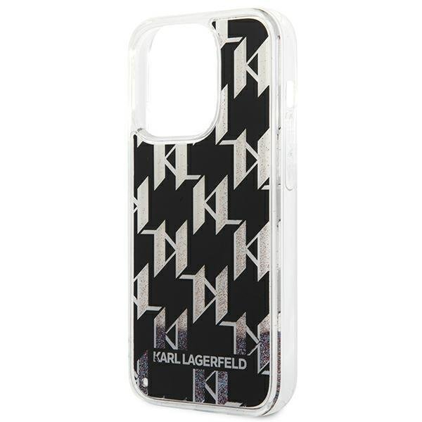 Dėklas Karl Lagerfeld Liquid Glitter Monogram KLHCP14XLMNMK iPhone 14 Pro Max Juodas 5 Dėklas Karl Lagerfeld Liquid Glitter Monogram KLHCP14XLMNMK iPhone 14 Pro Max Juodas 5
