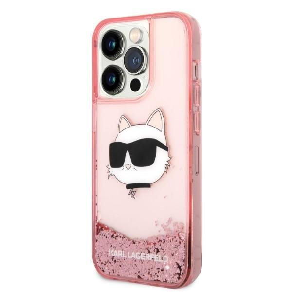 Dėklas Karl Lagerfeld Glitter Choupette Head KLHCP14XLNCHCP iPhone 14 Pro Max Rožinis 1 Dėklas Karl Lagerfeld Glitter Choupette Head KLHCP14XLNCHCP iPhone 14 Pro Max Rožinis 1