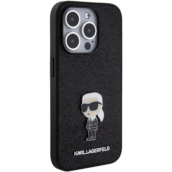 iPhone 15 Pro Karl Lagerfeld dėklas – juodas 3 iPhone 15 Pro Karl Lagerfeld dėklas – juodas 3