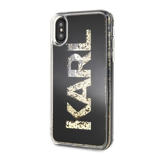 Originalus Karl Lagerfeld Dėklas Klhcpxkagbk Iphone X/Xs Juodas Karl Logo Glitter 1 Originalus Karl Lagerfeld Dėklas Klhcpxkagbk Iphone X/Xs Juodas Karl Logo Glitter 1