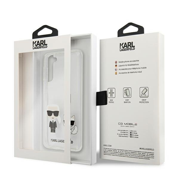 Dėklas Karl Lagerfeld KLHCS21MCKTR S21+ G996 permatomas 7 Dėklas Karl Lagerfeld KLHCS21MCKTR S21+ G996 permatomas 7