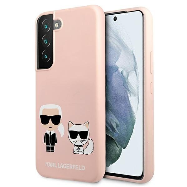 Akcija! Dėklas Karl Lagerfeld KLHCS22MSSKCI Samsung Galaxy S22 Plus S906 Rožinis Akcija! Dėklas Karl Lagerfeld KLHCS22MSSKCI Samsung Galaxy S22 Plus S906 Rožinis