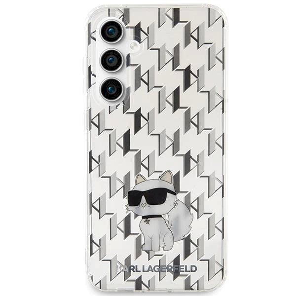 Karl Lagerfeld KLHCS23FEHNCMKLT S23 FE S711 transparent hardcase Monogram Choupette 2 Karl Lagerfeld KLHCS23FEHNCMKLT S23 FE S711 transparent hardcase Monogram Choupette 2