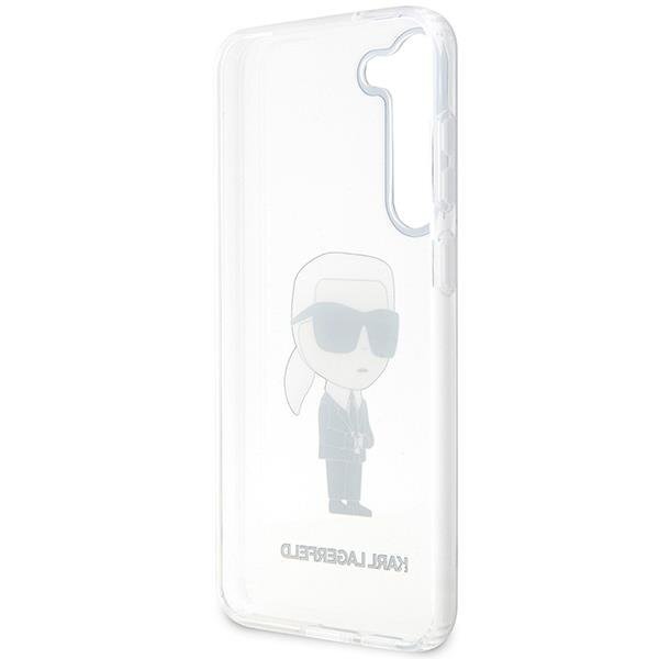 Dėklas Karl Lagerfeld Ikonik KLHCS23MHNIKTCT Samsung Galaxy S23 Plus S916 Permatomas 6